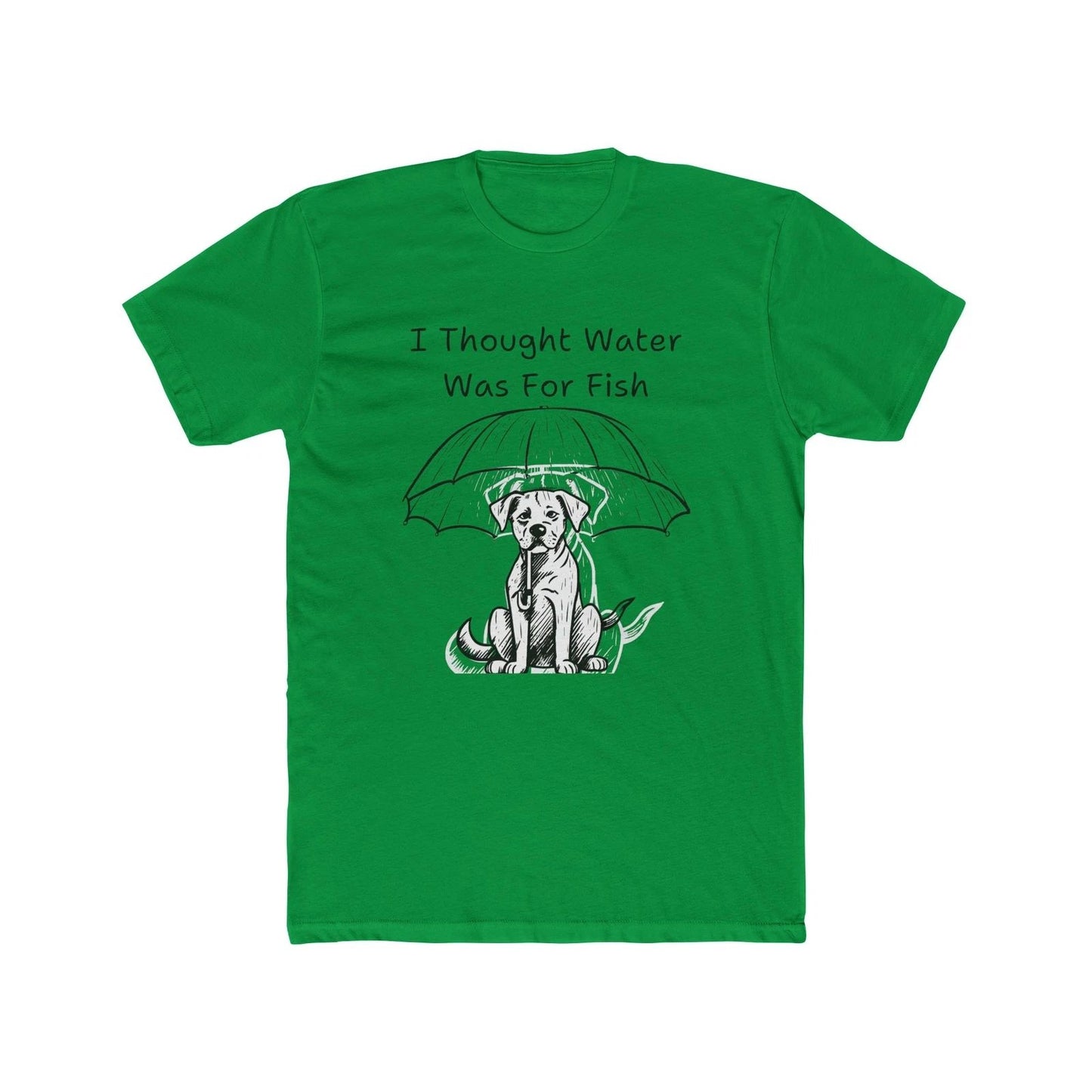 Funny Dog Lover Tee, Unisex Cotton Crew Tee, Pet Owner Gift, Animal Lover Shirt,