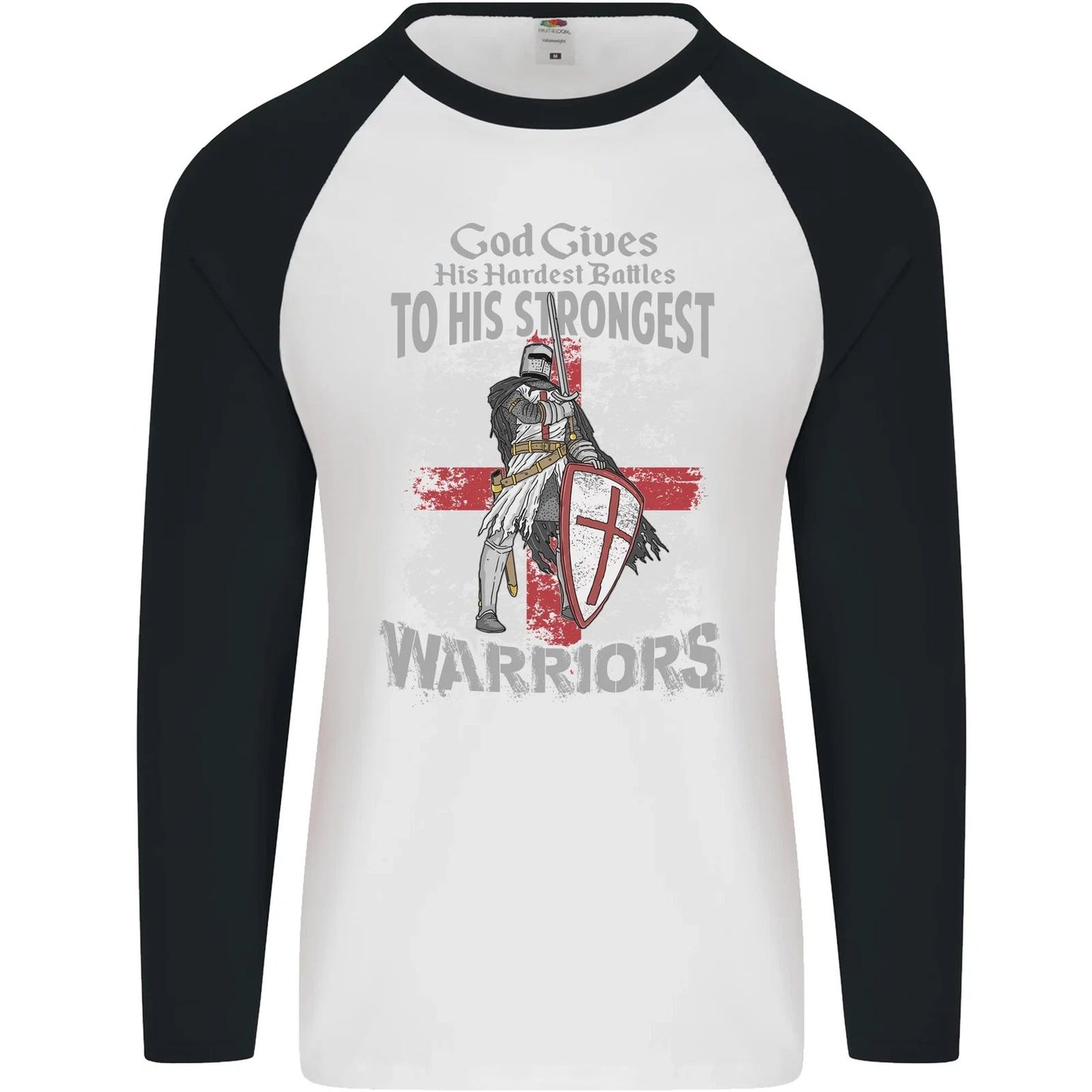 St George Warriors Mens L/S Baseball T-Shirt