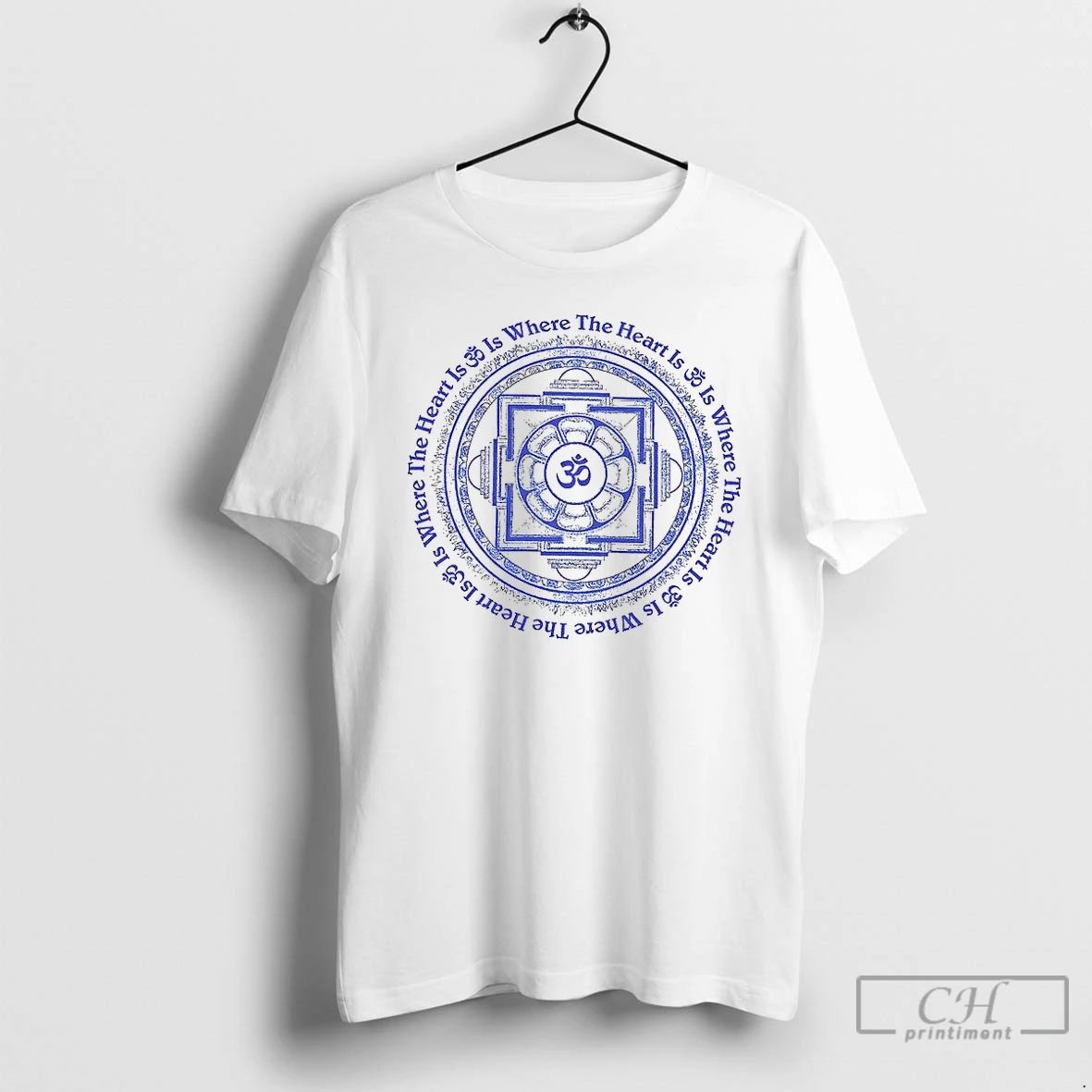 Classic Is Where The Heart Is Logo T Shirts