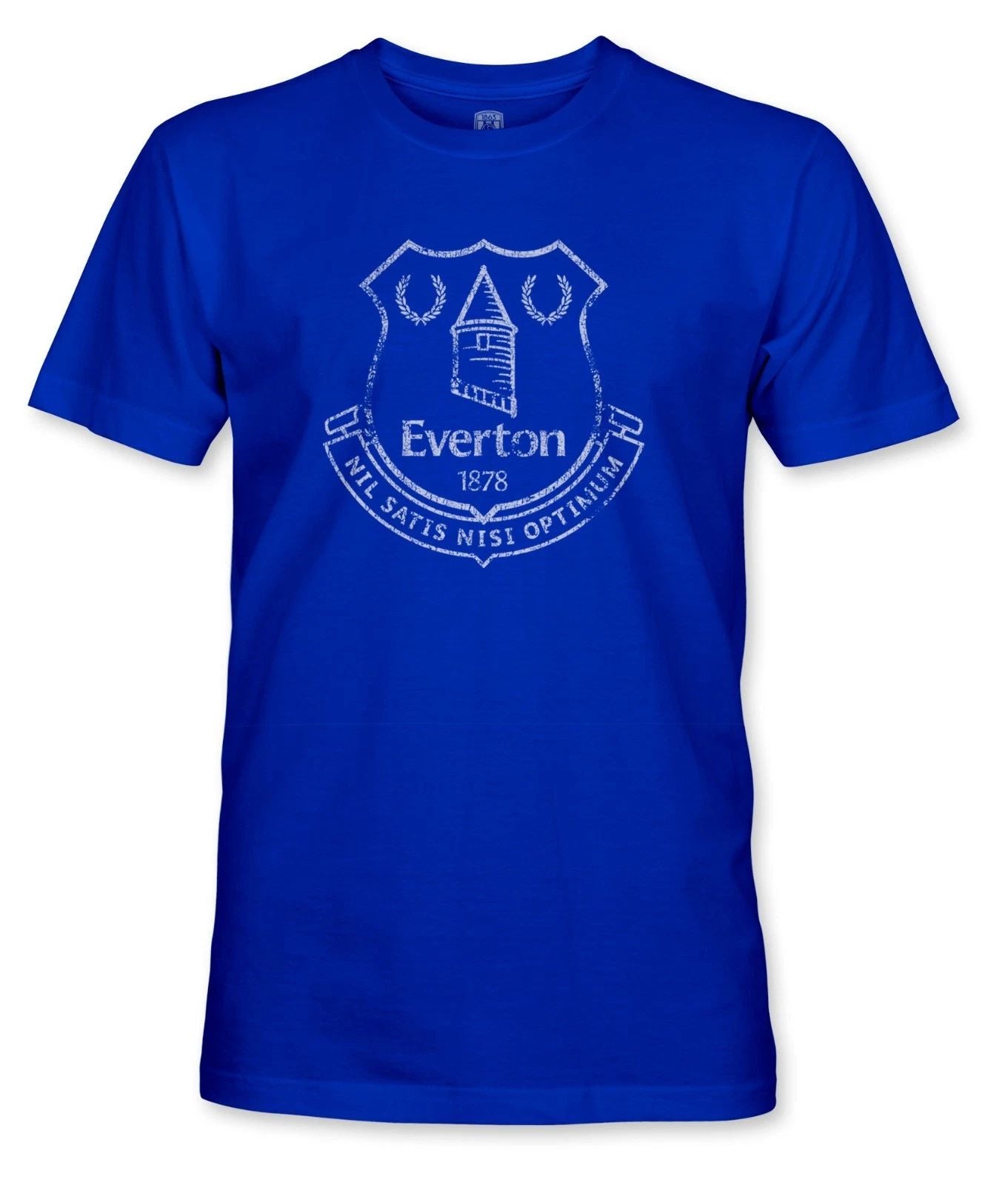 Everton FC Crest Premium Cotton T-Shirt Royal Blue - 1863FC