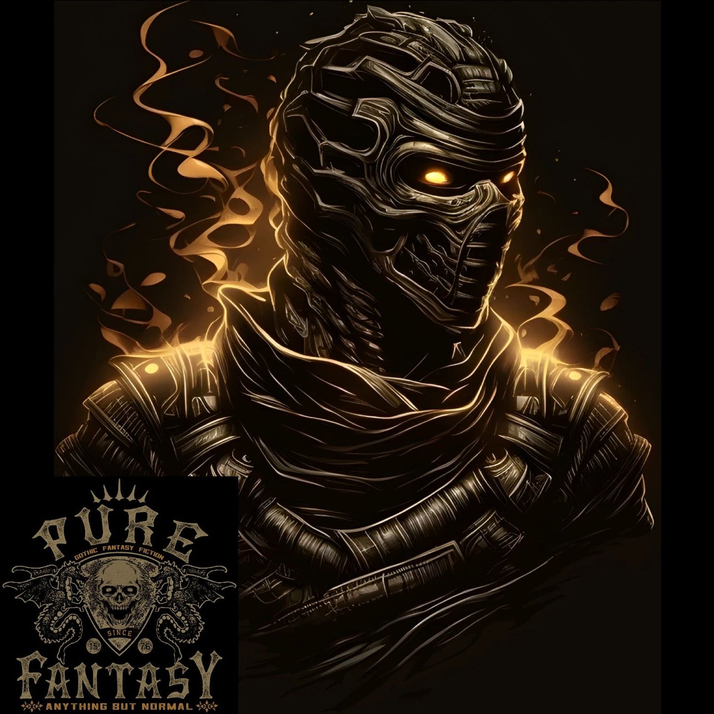 Mummy From Hell Demon Skull SCI-FI Mens Light Cotton T-Shirt