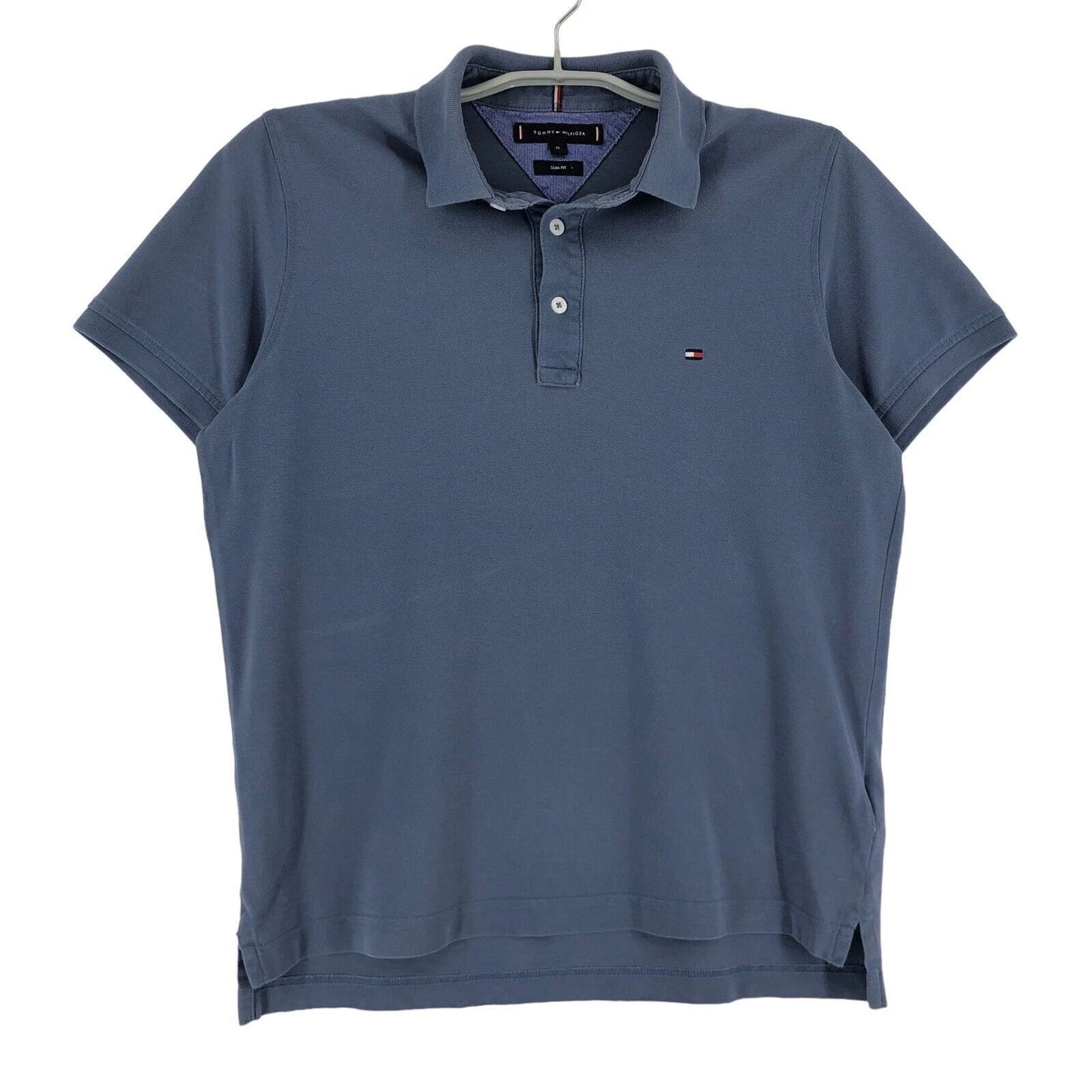 Tommy Hilfiger Slim Fit Blue Polo T-Shirt Size M