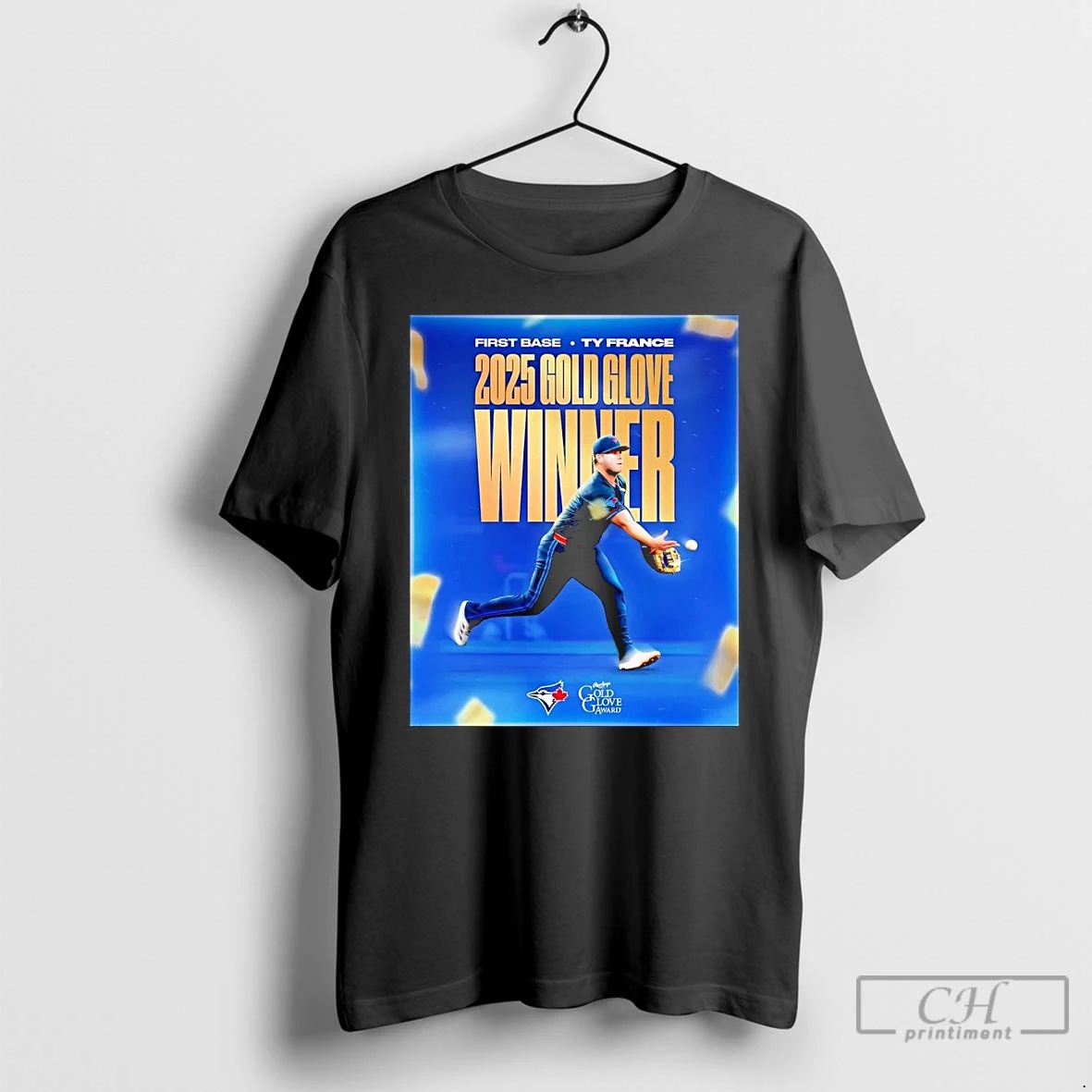 Premium Ty France First Base 2025 Gold Glove Winner T Shirts