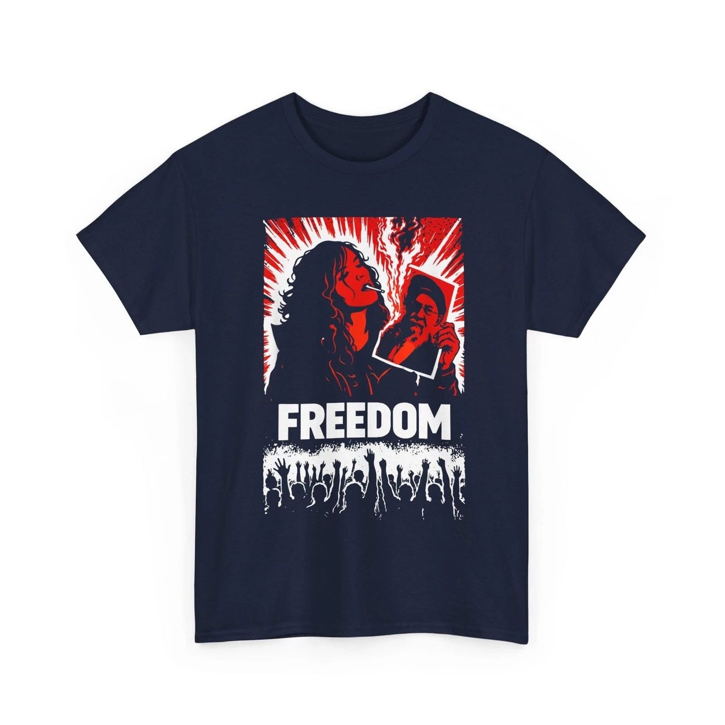 Free Iran T-Shirt, Iran Protest Freedom Women Men Shirt Full Size