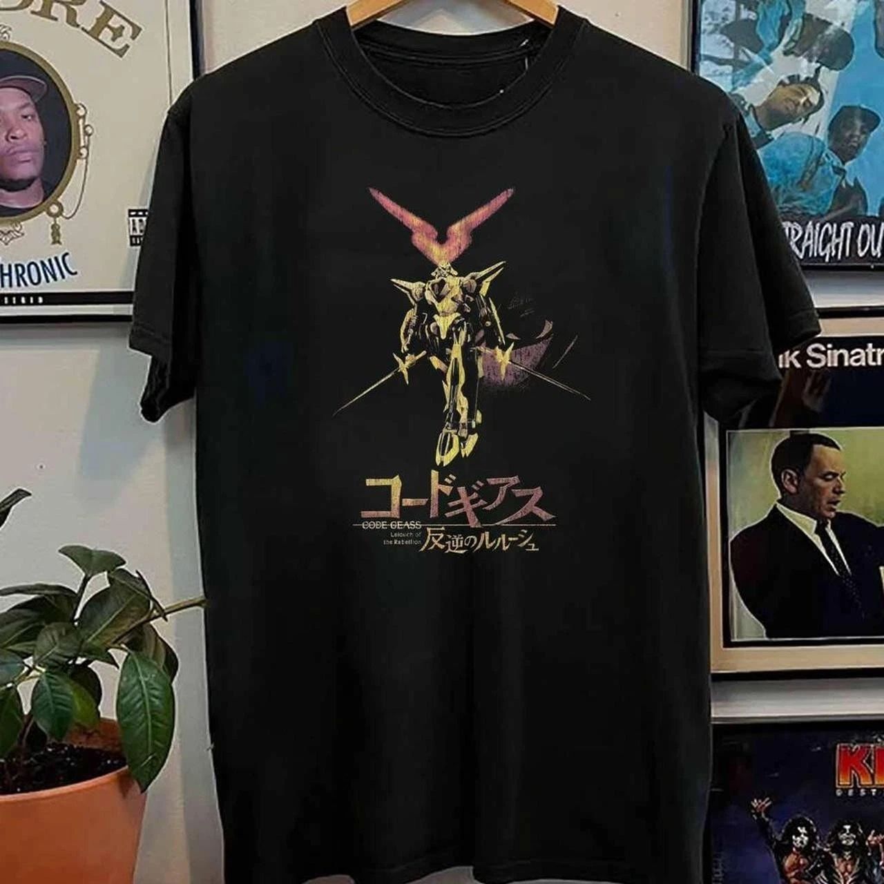 Vintage style 2006 code geass anime graphic tshirt , vintage anime tshirt