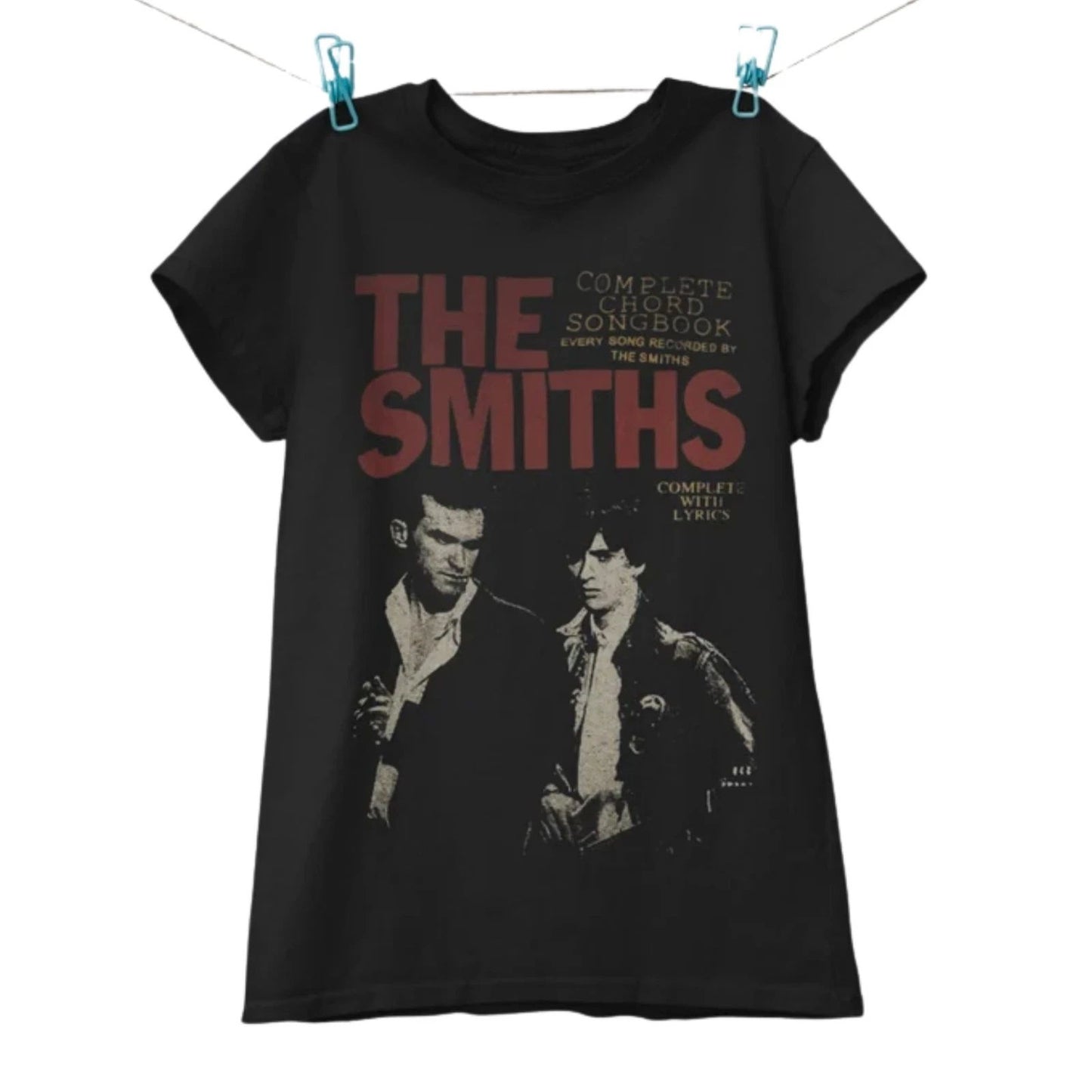 The Smiths Complete Chord Songbook Shirt Morrissey Johnny Marr Tee S-5XL P1168