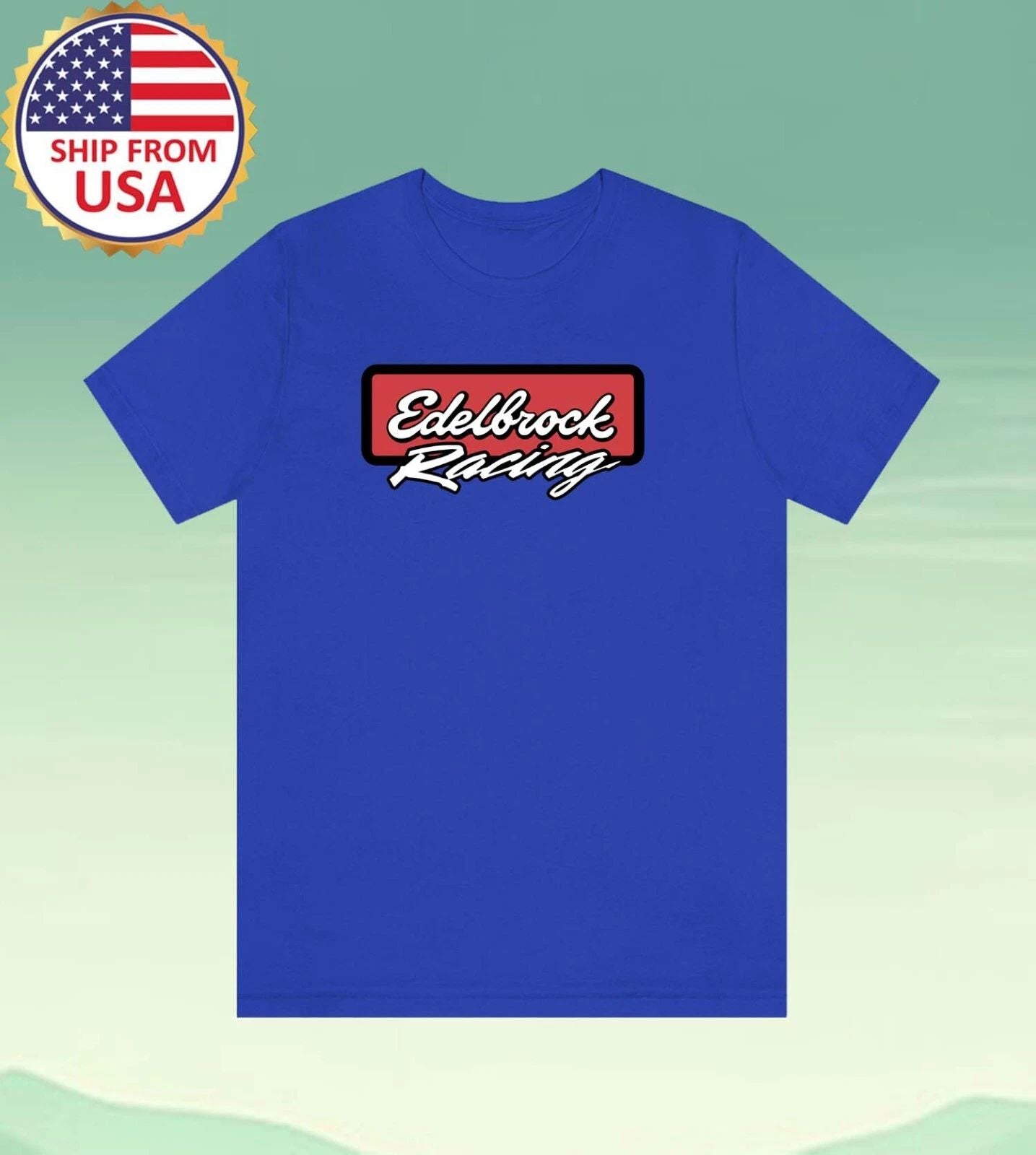 Edelbrock Performance Racing Men's Blue Size S-5XL