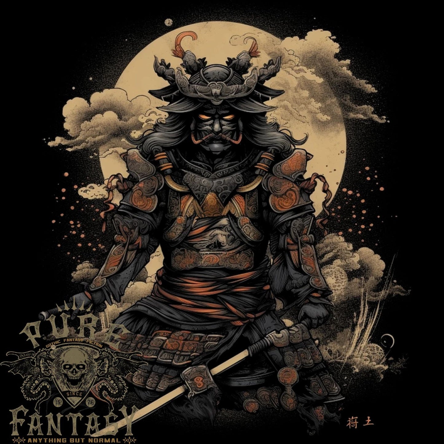 Full Armour Fantasy Samurai Warrior Mens Light Cotton T-Shirt