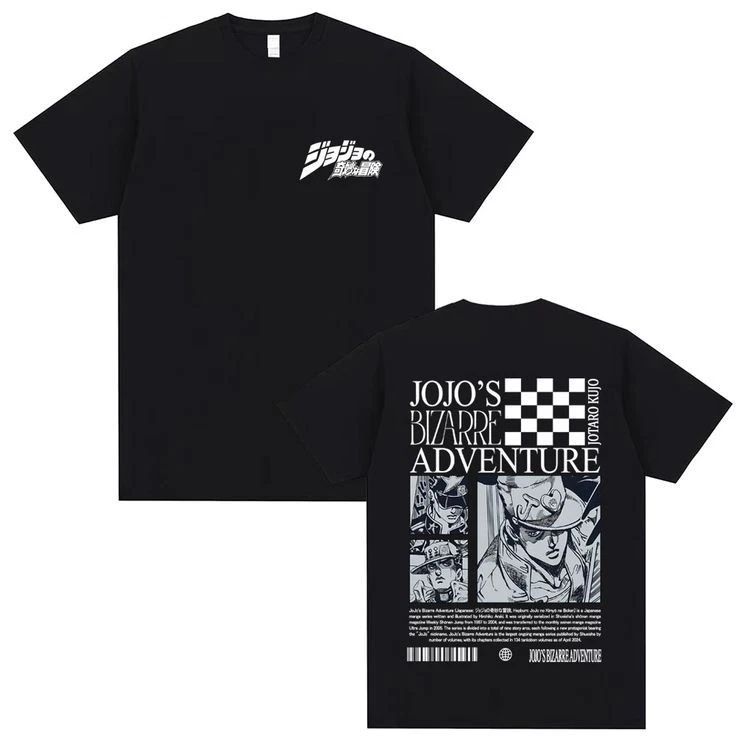 Jojos Bizarre Adventure Jotaro Kujo Anime Graphic T-shirt