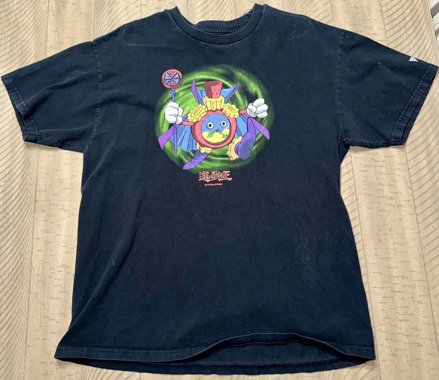 Hypland Yu-Gi-Oh! T-Shirt Mens L Time Wizard Anime Streetwear Y2K Yugioh