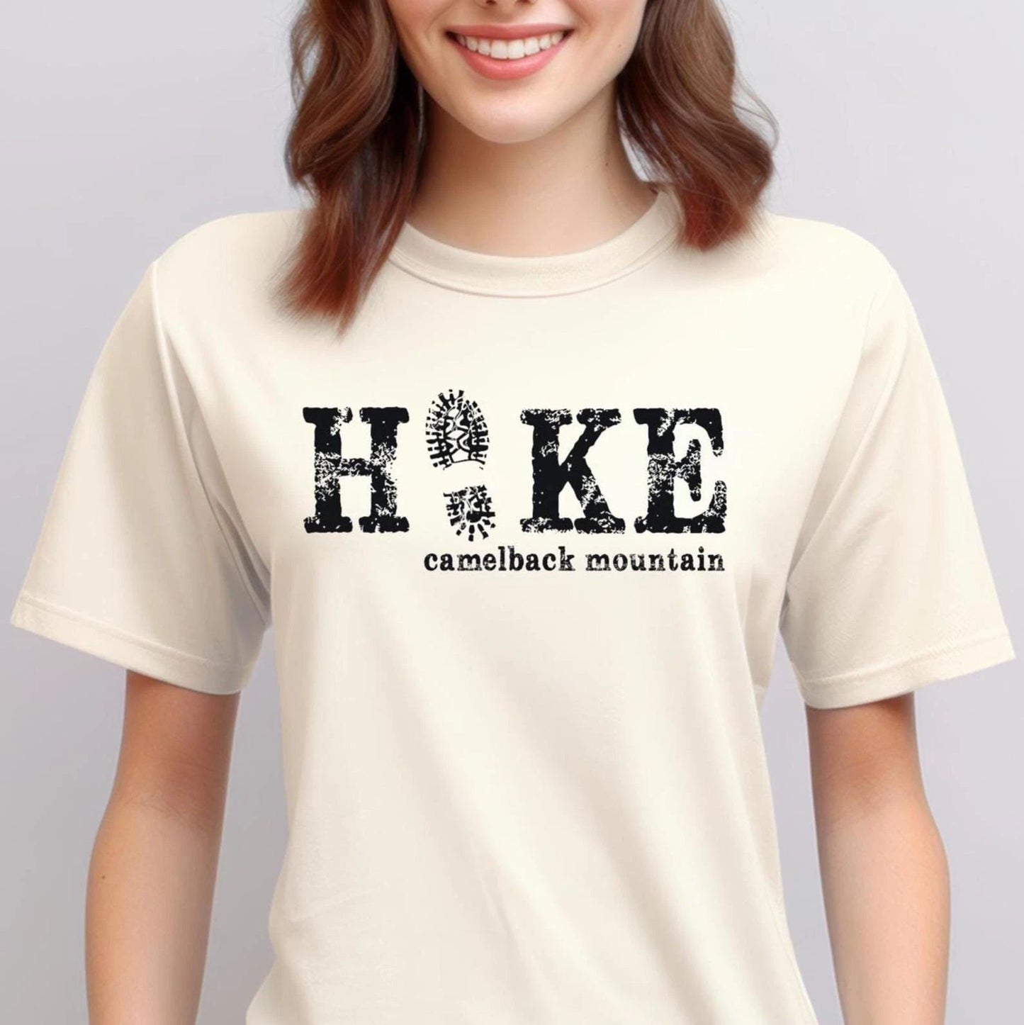Mountain Hiking Minimal Skyline Design Shirt Travel Gift Trip Souvenir Tee