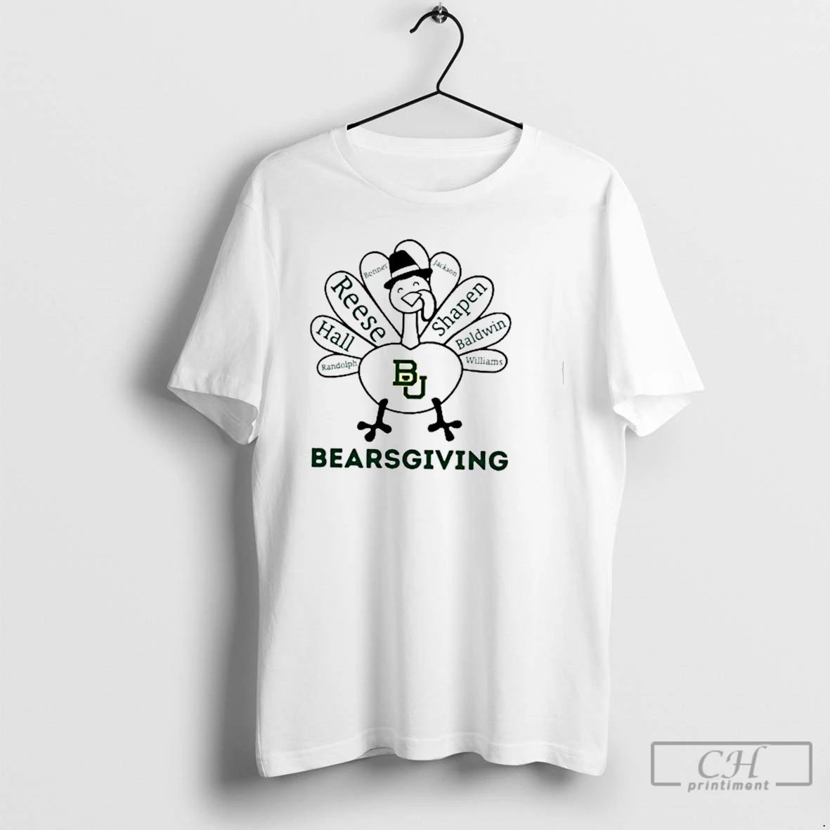 Premium Bearsgiving Baylor Bears X Thanksgiving T Shirts