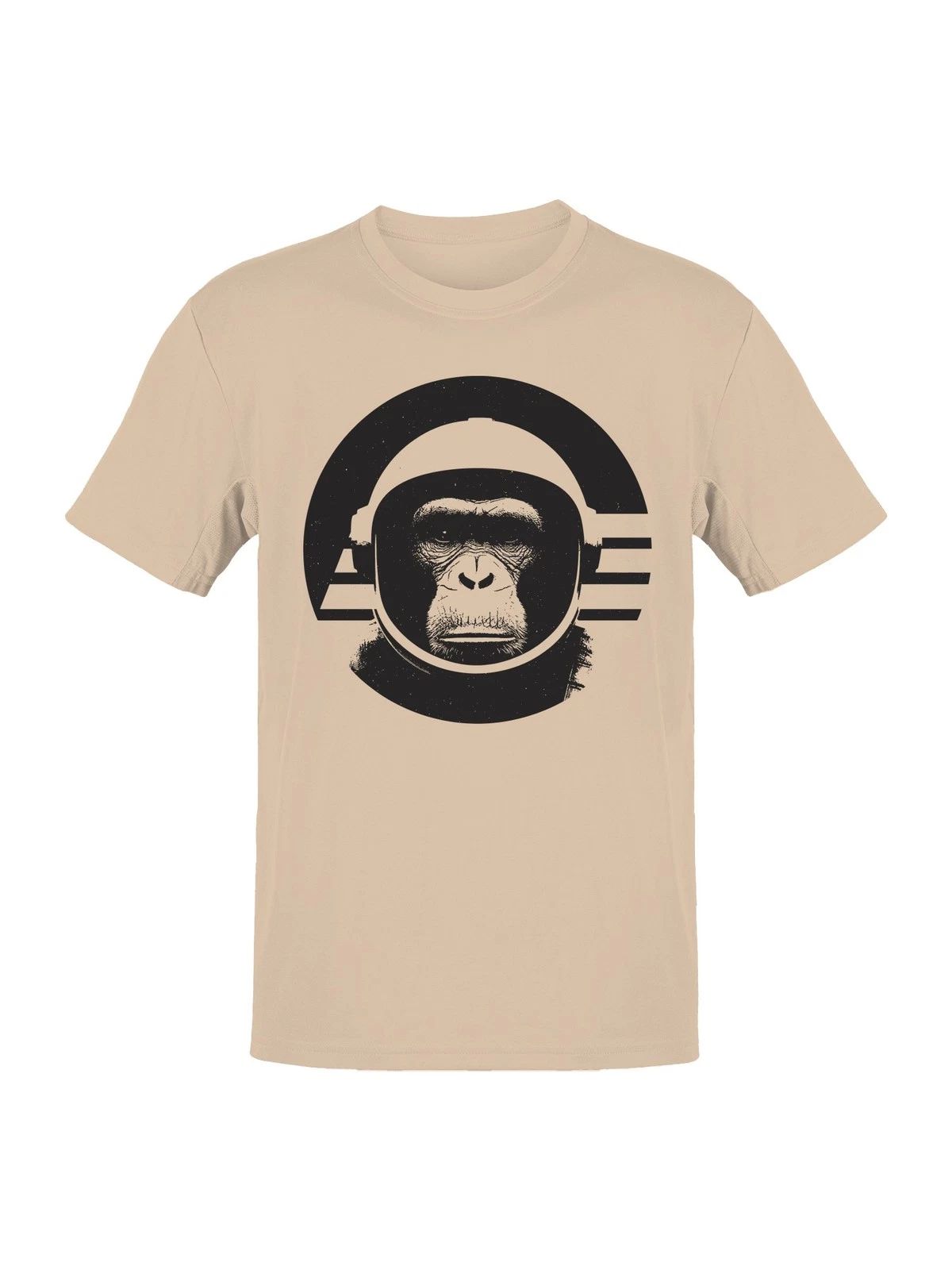 Gorilla in Space Helmet Logo Men's T-shirt