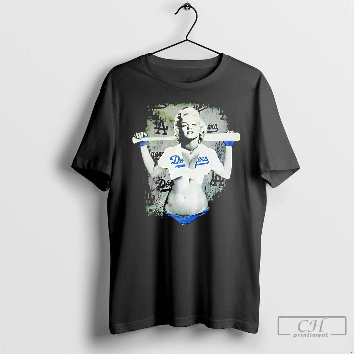 Premium Marilyn Monroe Los Angeles Dodgers T Shirts