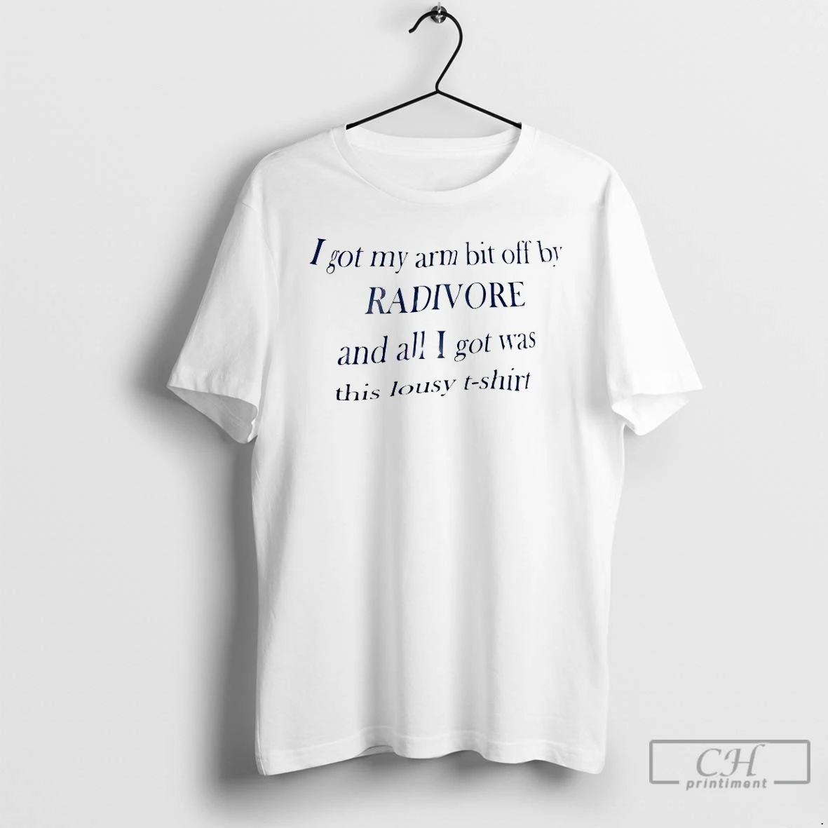 Classic I Got My Arm Bit Off By Radivore T Shirts