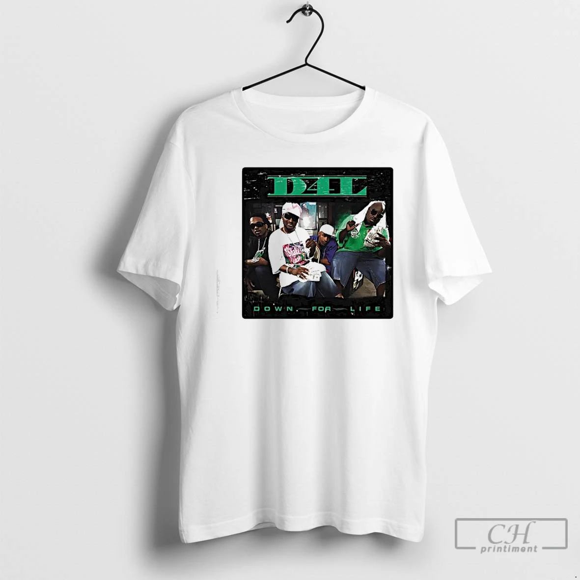 Premium D4ls Album Down For Life Album Cover T Shirts