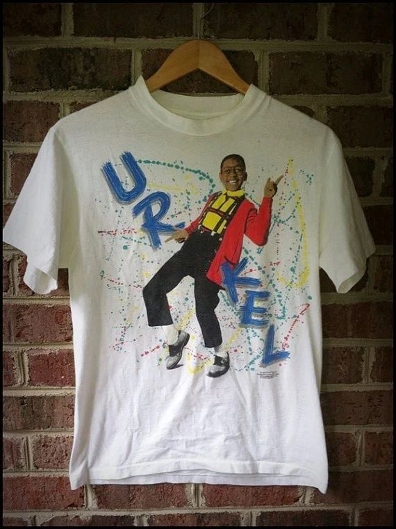 Vintage 90's Steve Urkel Family Matters Shirt LK253 FREE SHIPPING