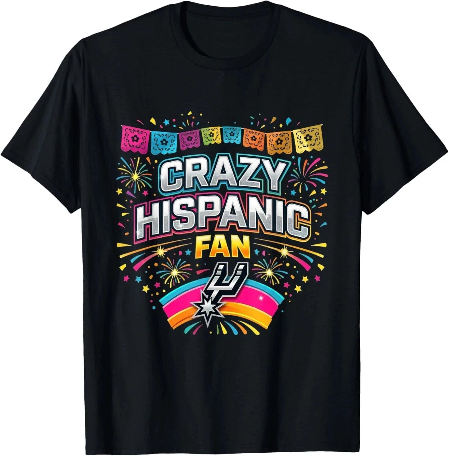 Crazy Hispanic Fan Quote Unisex T-Shirt