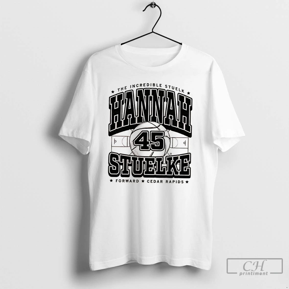 Classic The Incredible Stuelk Hannah Stuelke Forward Cedar Rapids 45 Baseball T Shirts