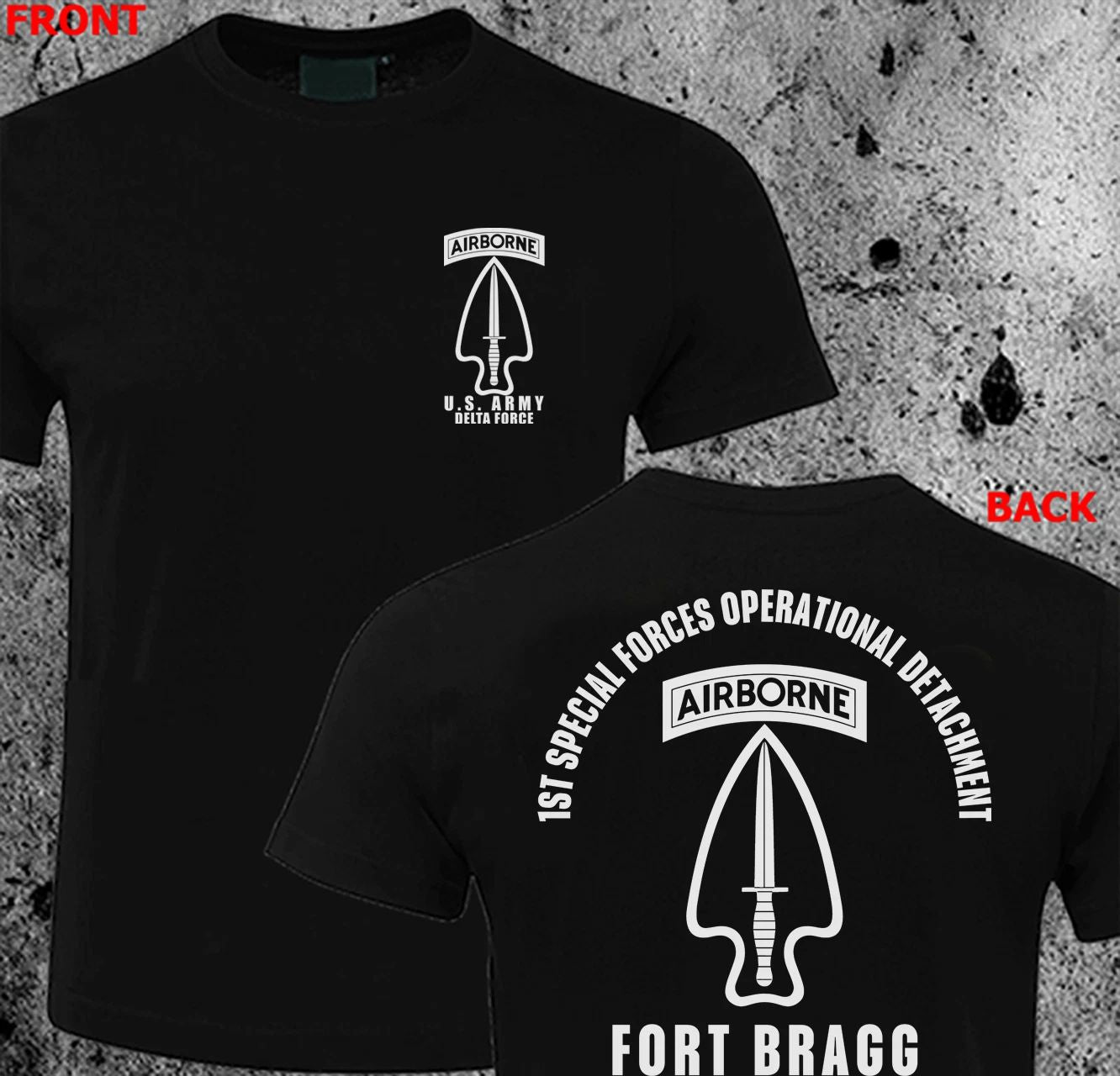 NEW Delta Force 1st Special Forces Operational Detachment (SFOD-D) T-SHIRT HQ