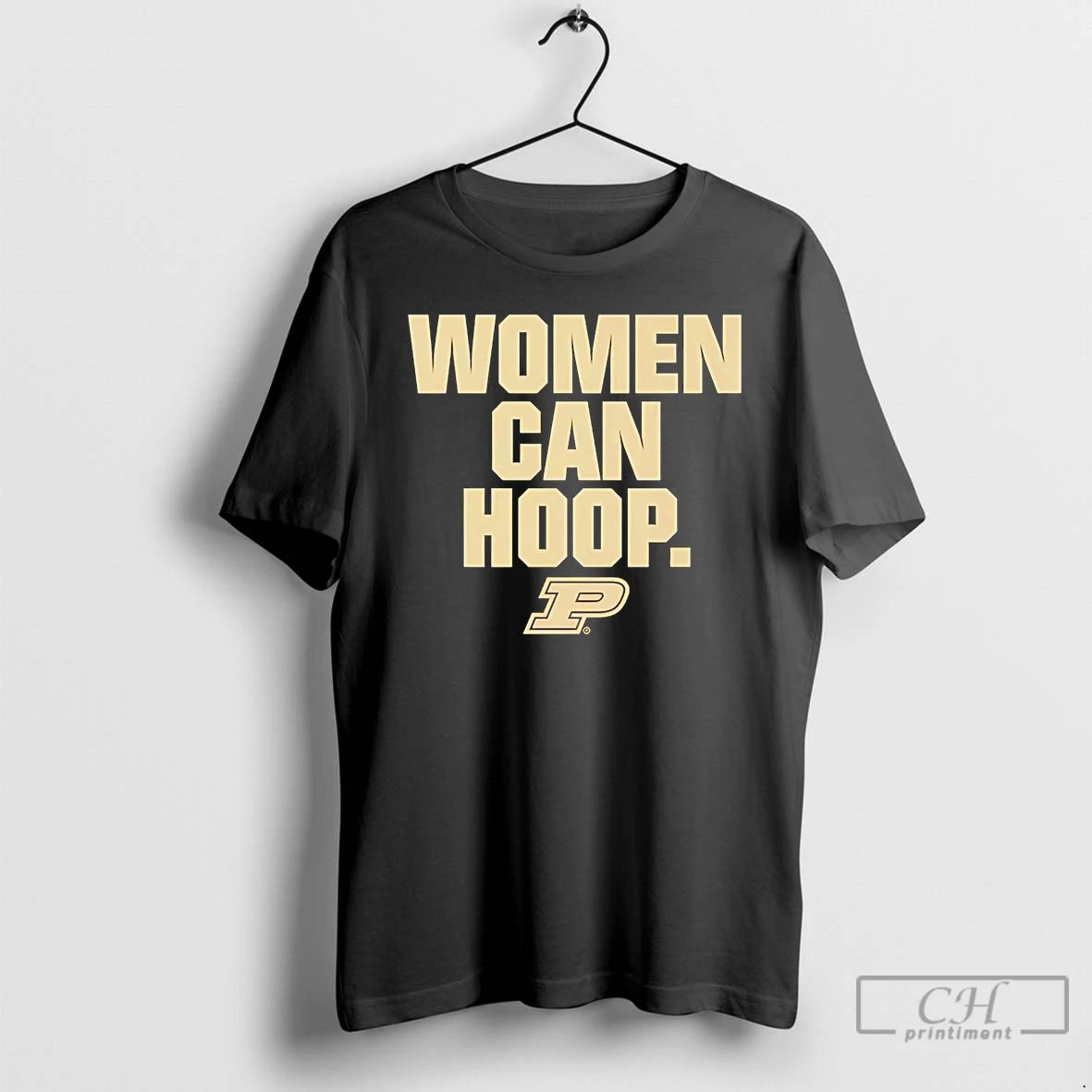 Premium Purdue Boilermakers Women Can Hoop T Shirts