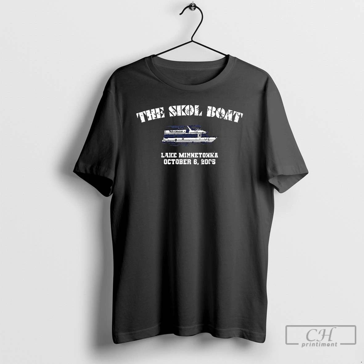 Premium Minnesota Vikings Football The Skol Boat Lake Minnesota 2005 T Shirts