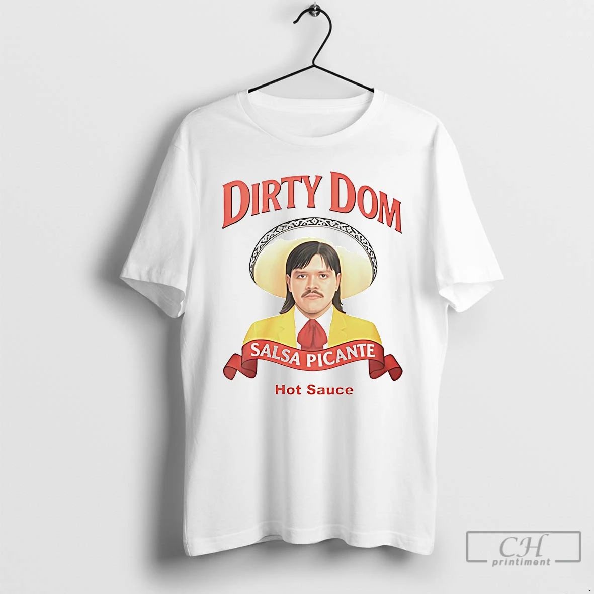 Classic Dominik Mysterio Dirty Dom Salsa Picante Hot Sauce T Shirts