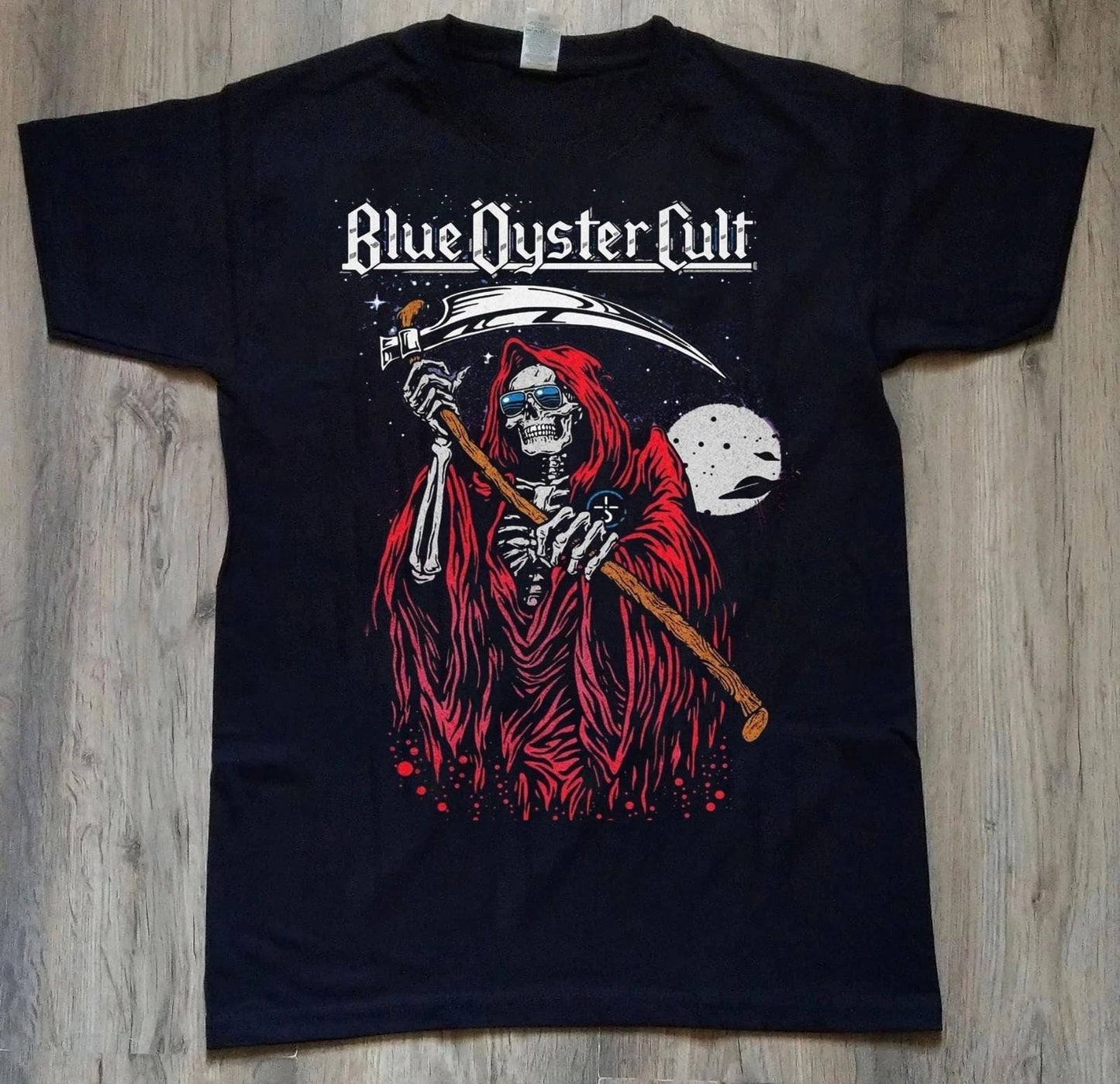 Vintage Blue Oyster Cult Music Band Unisex Shirt Black S-5XL HL028