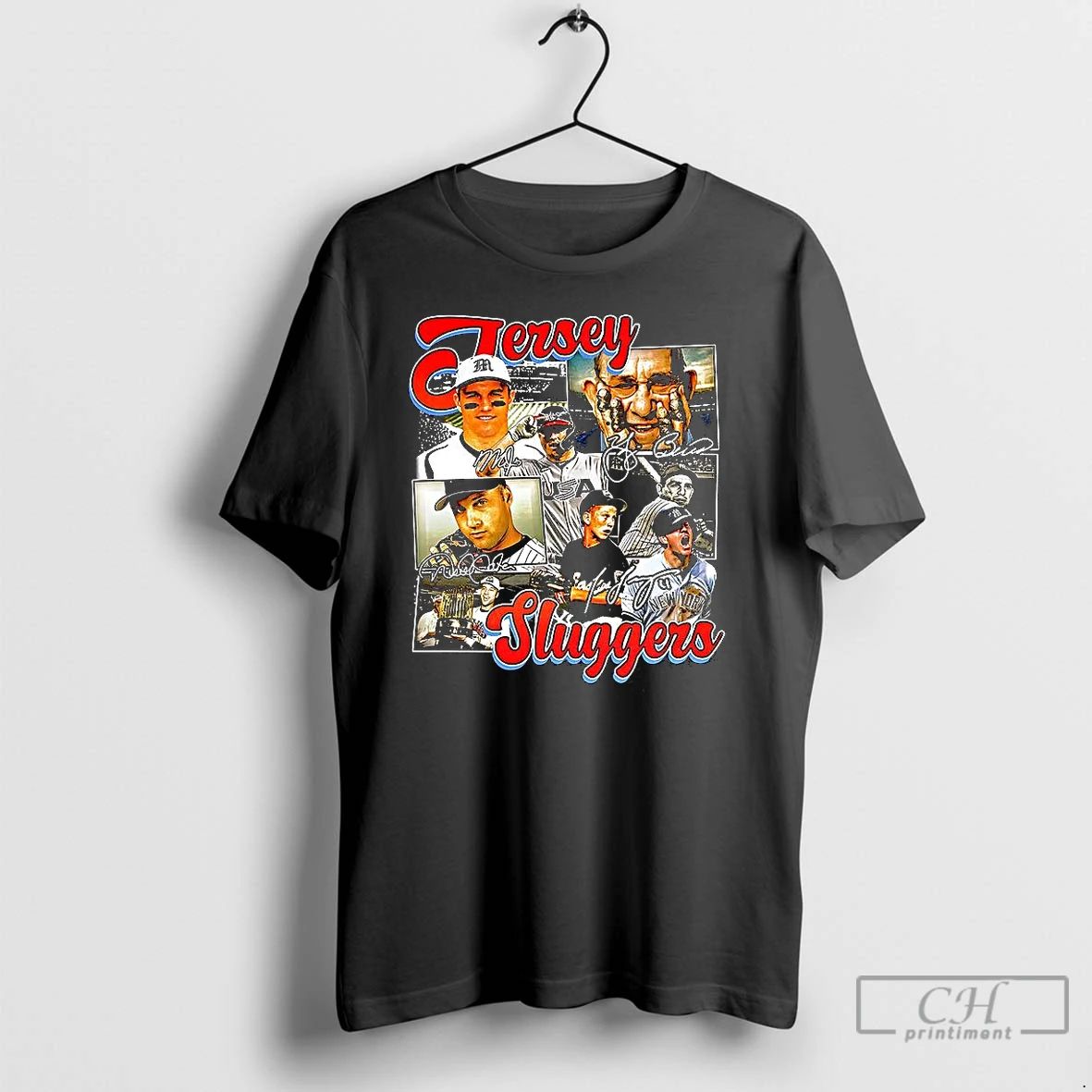 Classic Jersey Sluggers Mlb Signature Graphic T Shirts
