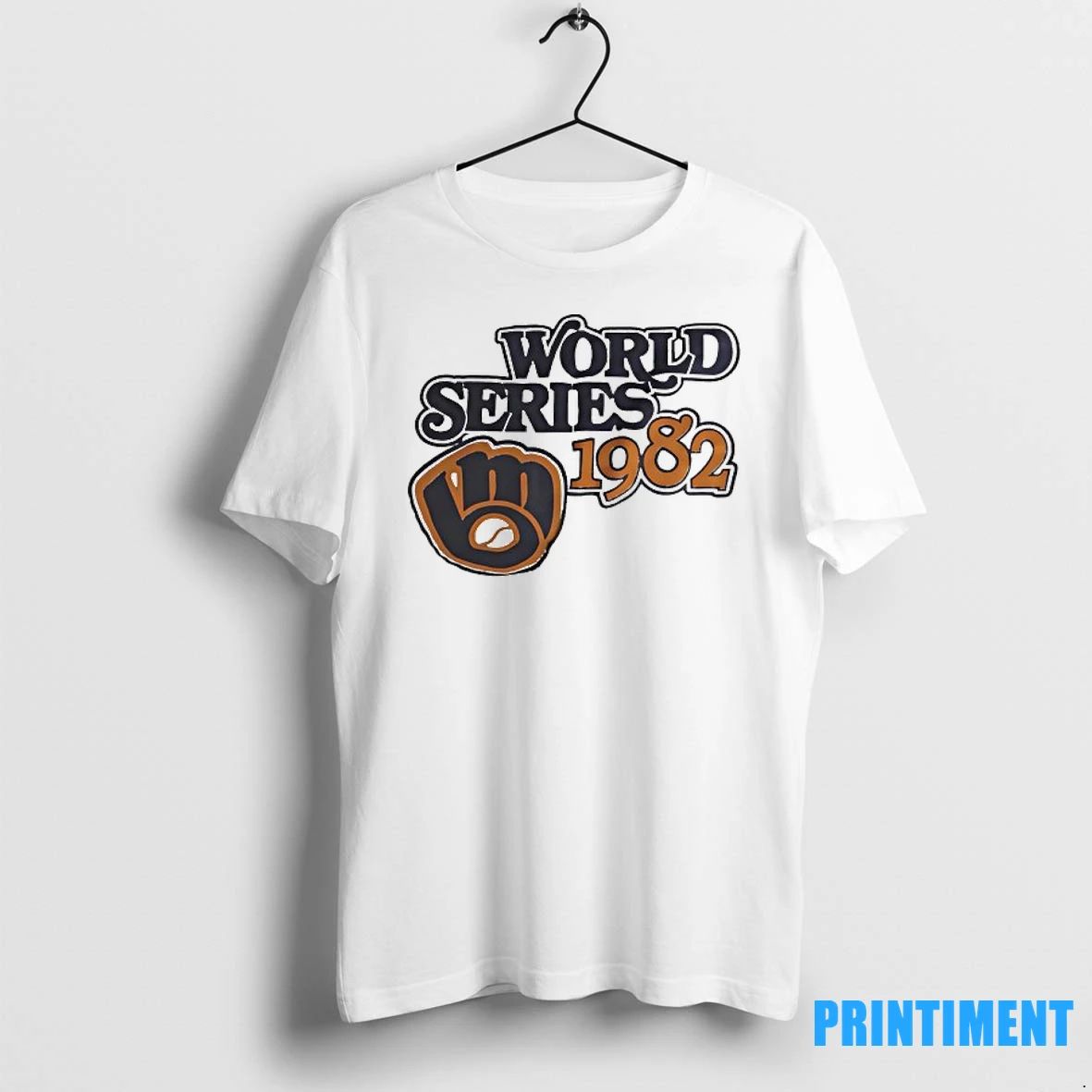 Milwaukee Brewers World Series 1982 Vintage Tshirts Sweater