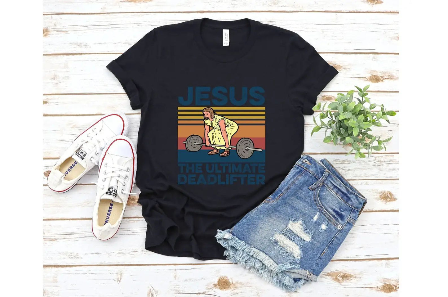 Jesus the Ultimate Deadlifter T-Shirt