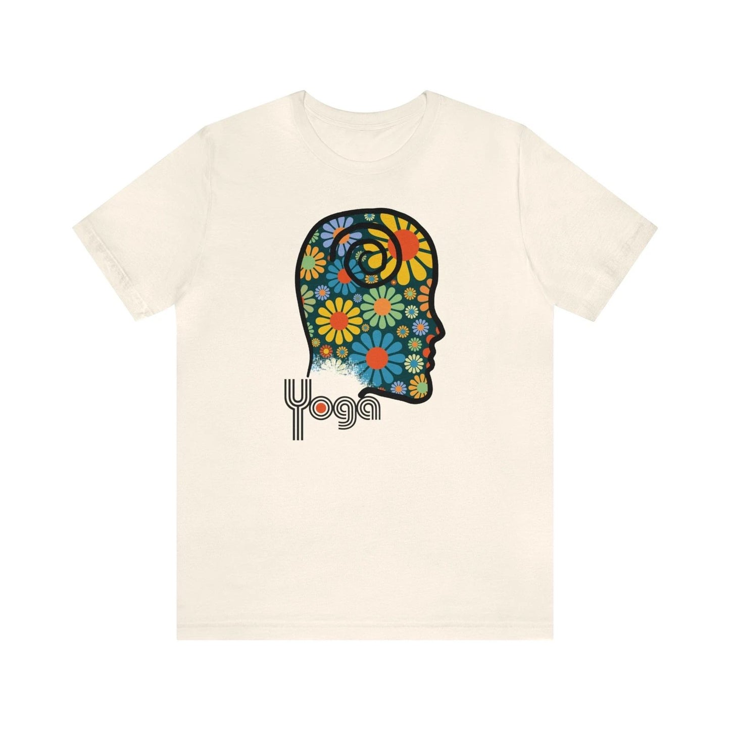 Yoga Head - Yoga Inspired Unique Design Short Sleeve Tee
