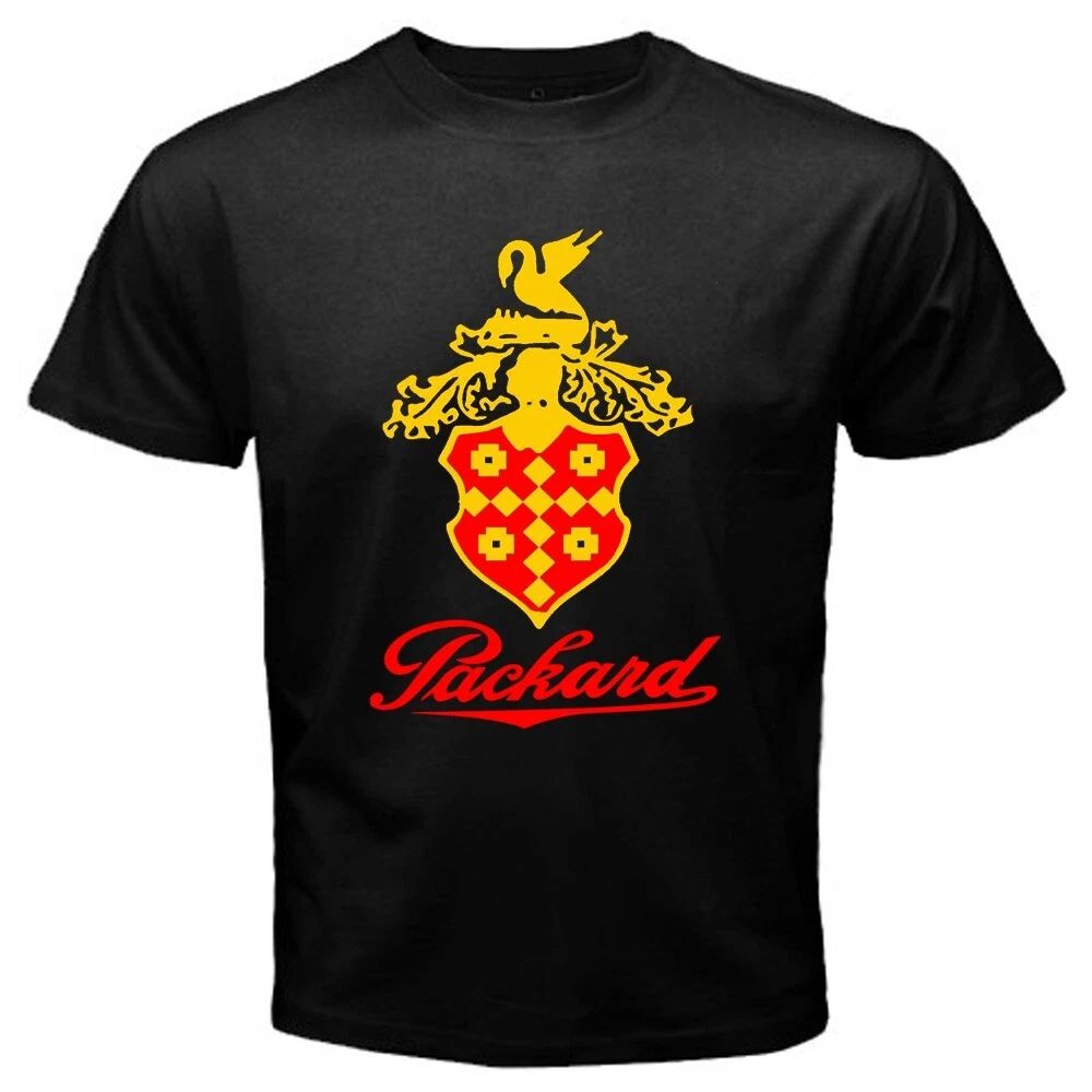 Packard Automobiles Antiques Classic Black Size S to 5XL