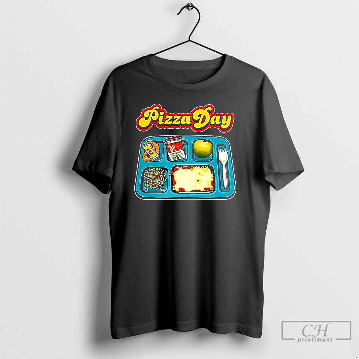 Classic Pizza Day Packed Meal School Lunch T Shirts