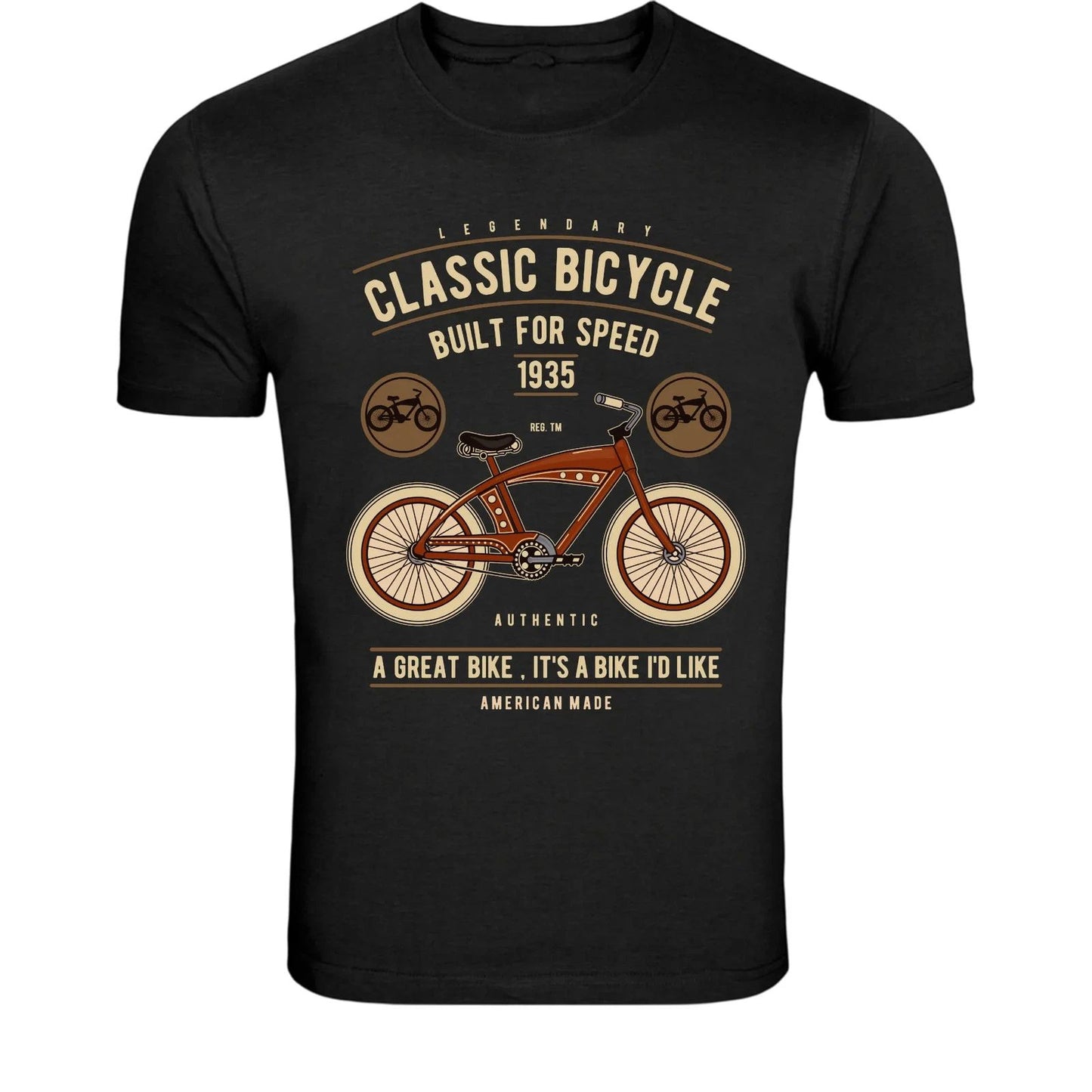 Classic Custom Garage Motorcycle T-Shirt - Vintage Biker Rider