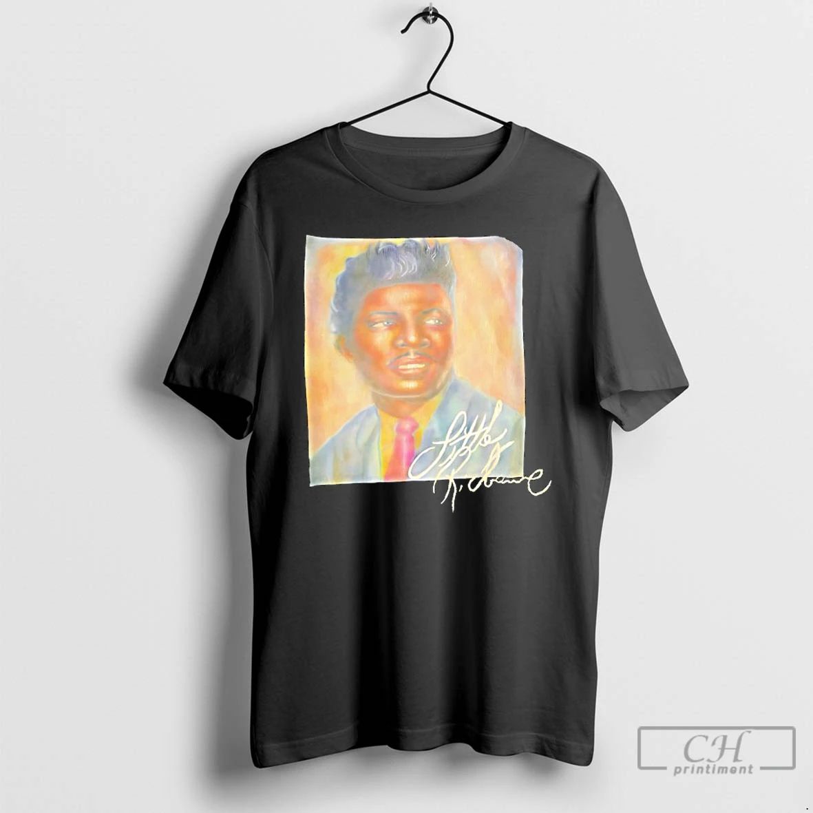 Classic Little Richard Portrait Vintage T Shirts