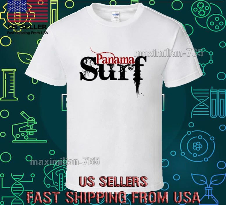 NEW SHIRT PANAMA SURF RACING LOGO T-SHIRT SIZE FUNNY S TO 5XL