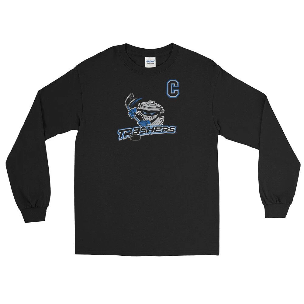 Danbury Trashers Hockey Captain Men’s Long Sleeve Shirt