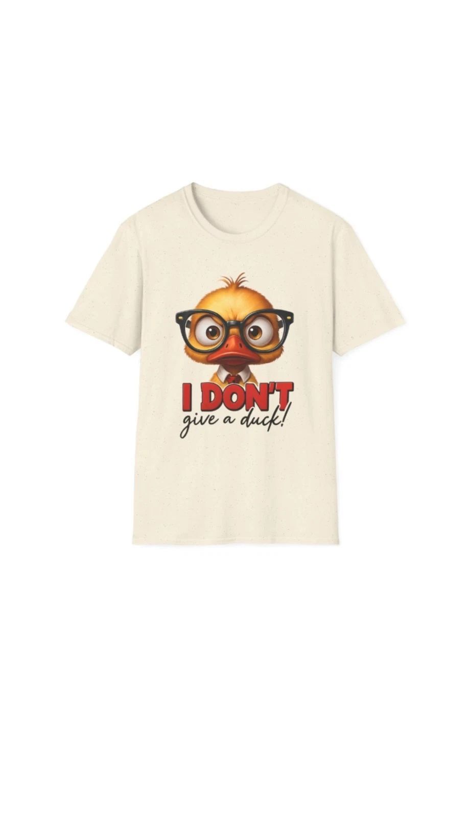 Funny Duck Unisex T-Shirt, Humorous Tee, Animal Lovers, Quirky Birthday Present