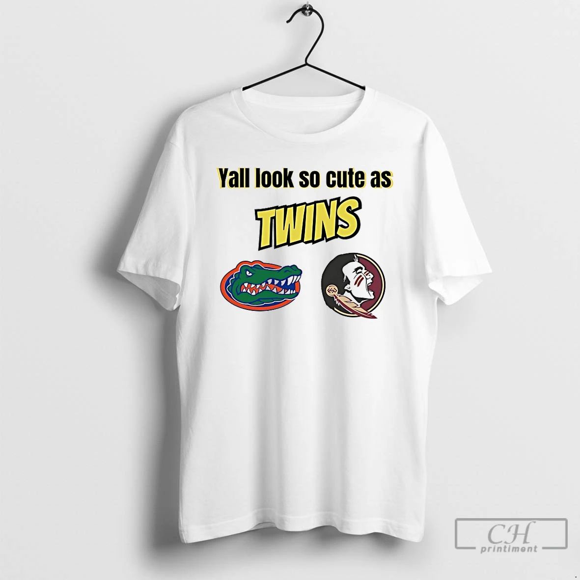 Classic Florida Gators Vs Florida State Seminoles Yall Look So Cute As Twins T Shirts