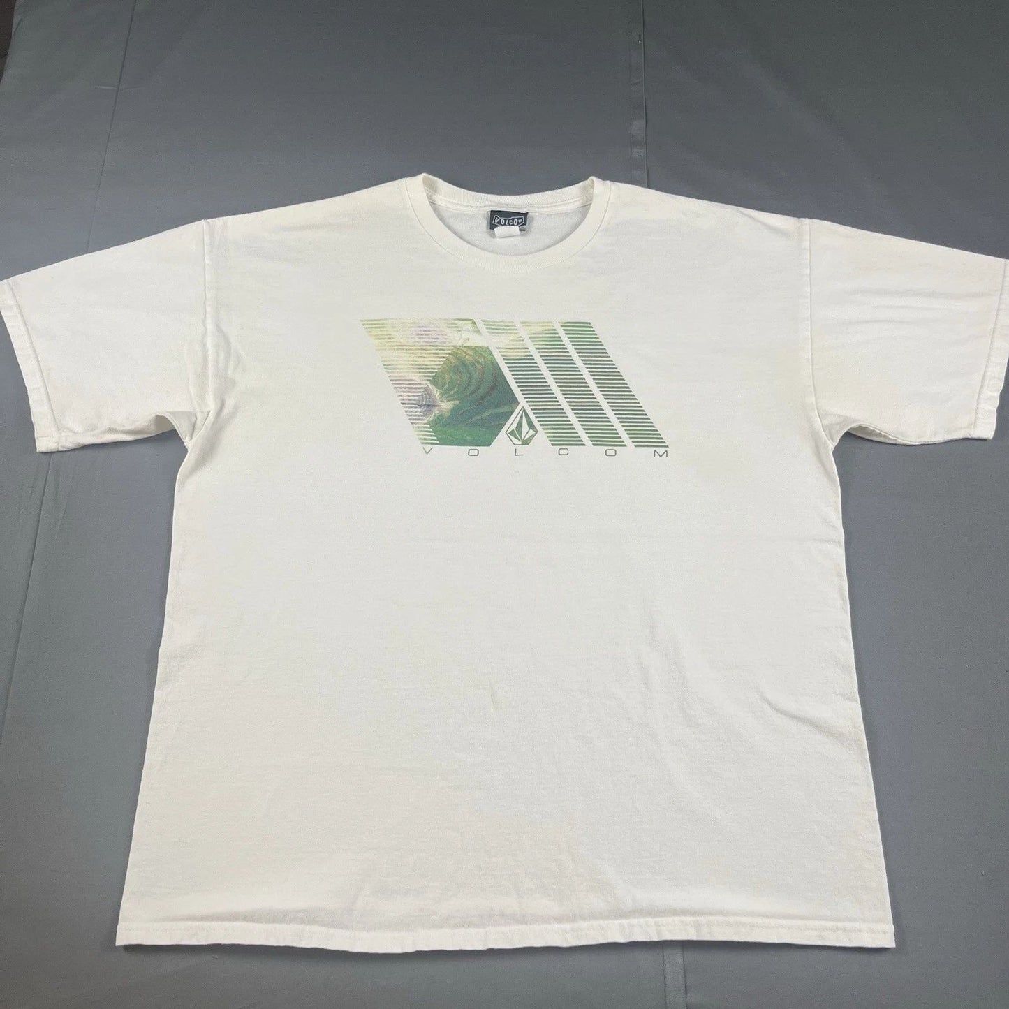 Vintage Volcom Stone Logo Graphic T Shirt Skate Surf Sz XL