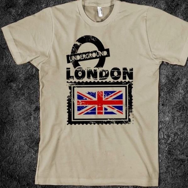 London, T-shirt, England, British, Europe, Vacation, UK, S-2XL Hoodie, Tank Top