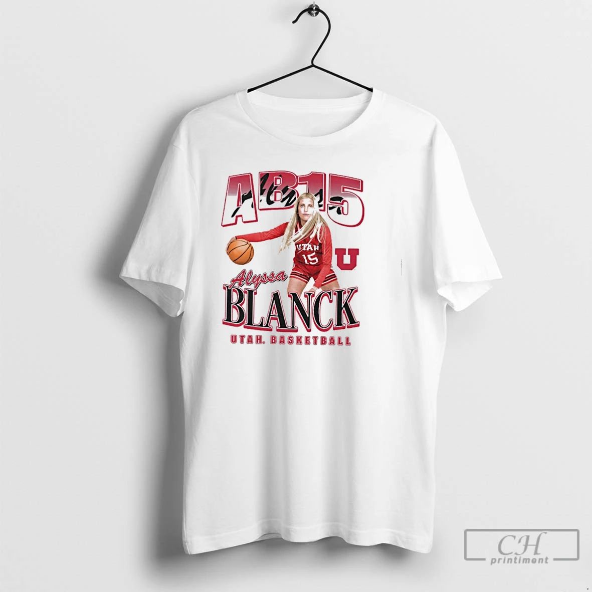 Premium Ab15 Alyssa Blanck Utah Utes Basketball T Shirts