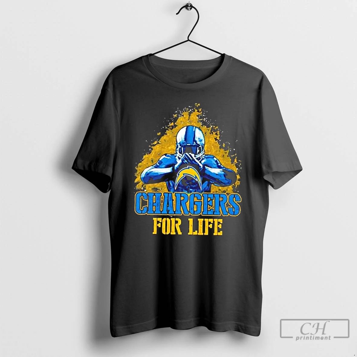 Premium Los Angeles Chargers Football For Life T Shirts