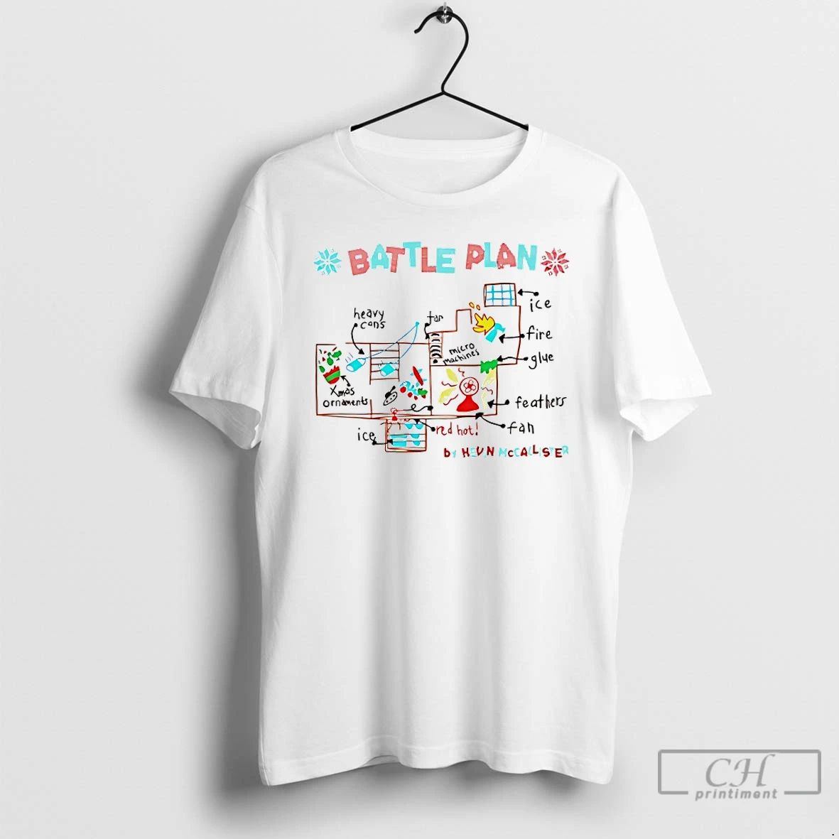 Premium The Battle Plan Ugly T Shirts