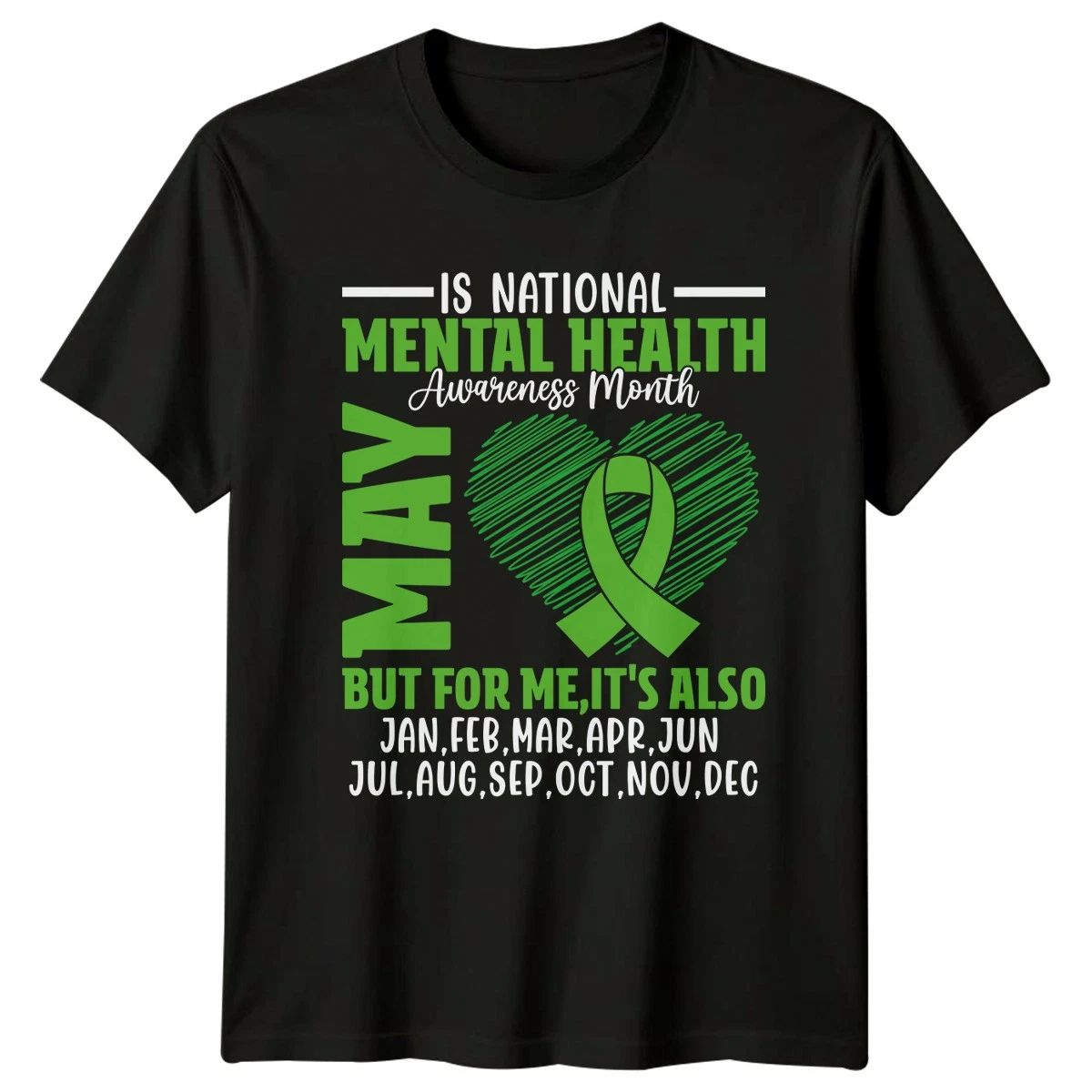 May Is National Mental Health T-Shirt Awareness Mental Health