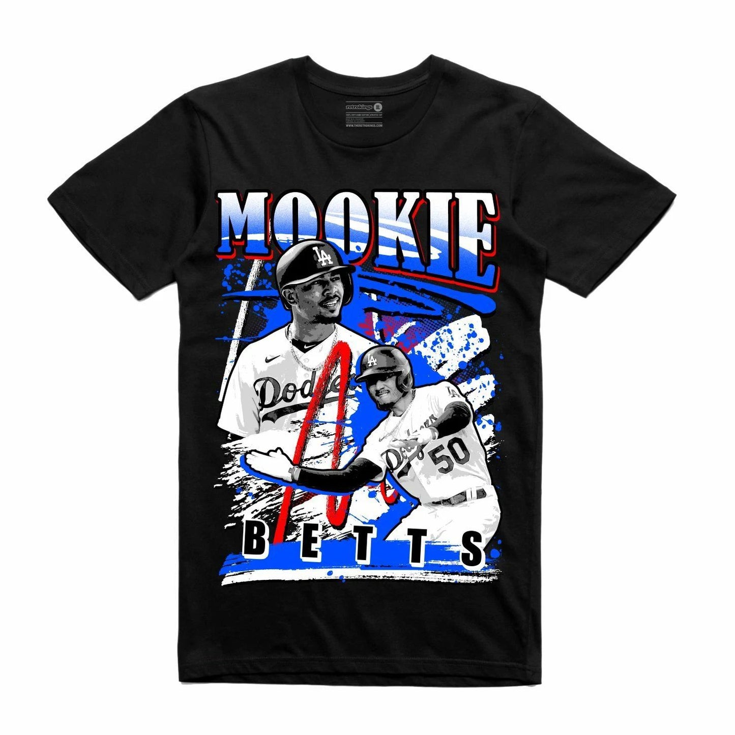 NEW Streetwear on Demand MOOKIE BETTS BLACK Tee Shirt SMALL-3XLARGE MADE IN USA
