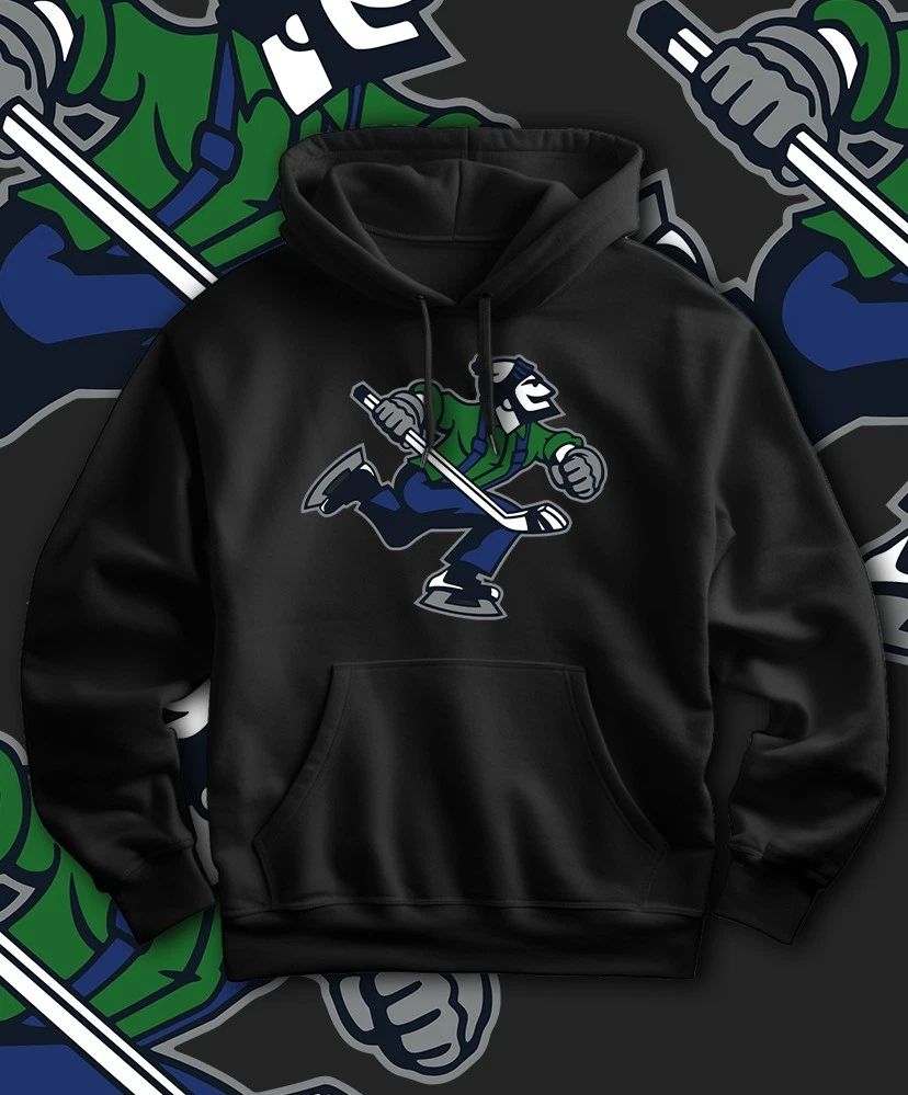 Abbotsford Canucks AHL Adult Hoodie Sizes S-3XL! Fast Ship!