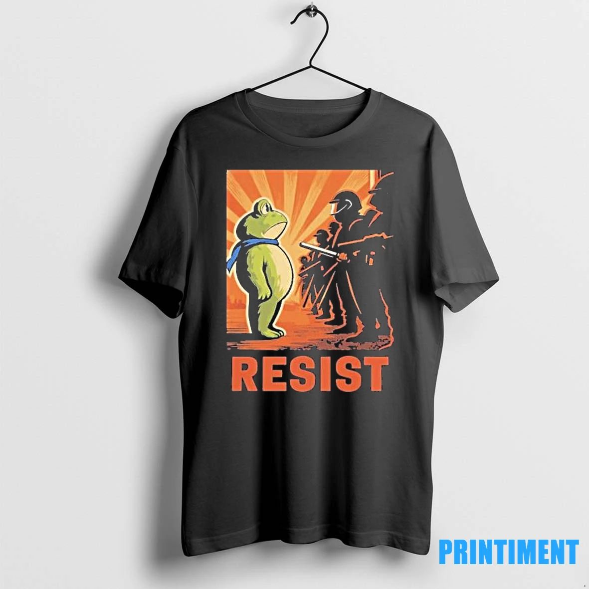 Resist Frog Activist Portland Tshirts Sweater