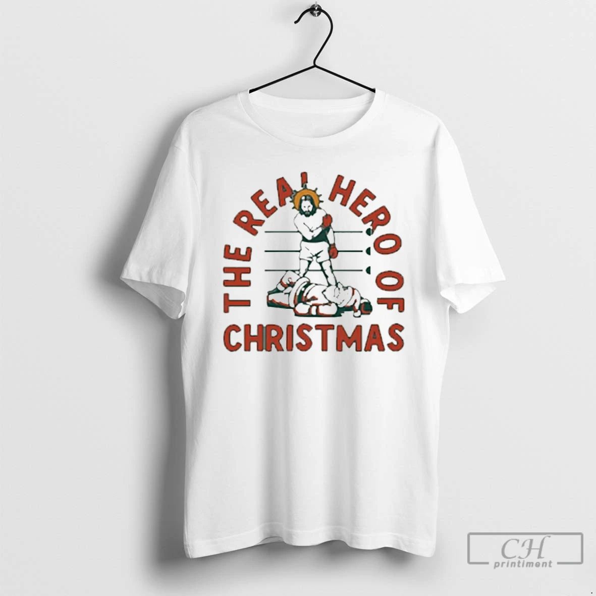 Premium The Real Hero Of Christmas Vintage T Shirts
